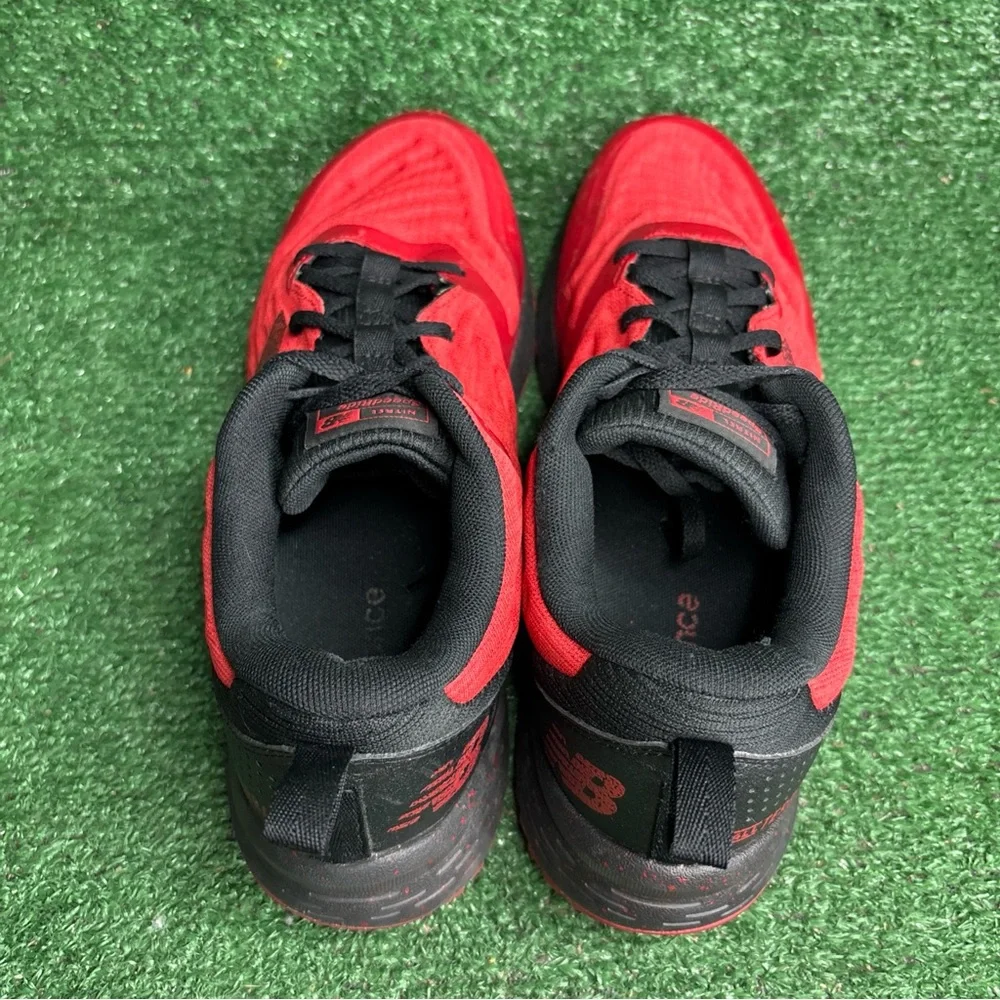 New Balance Fuelcore Nitrel V3 Shoes Mens Size 10 D Red Black Sneakers MTNTRCT3‎